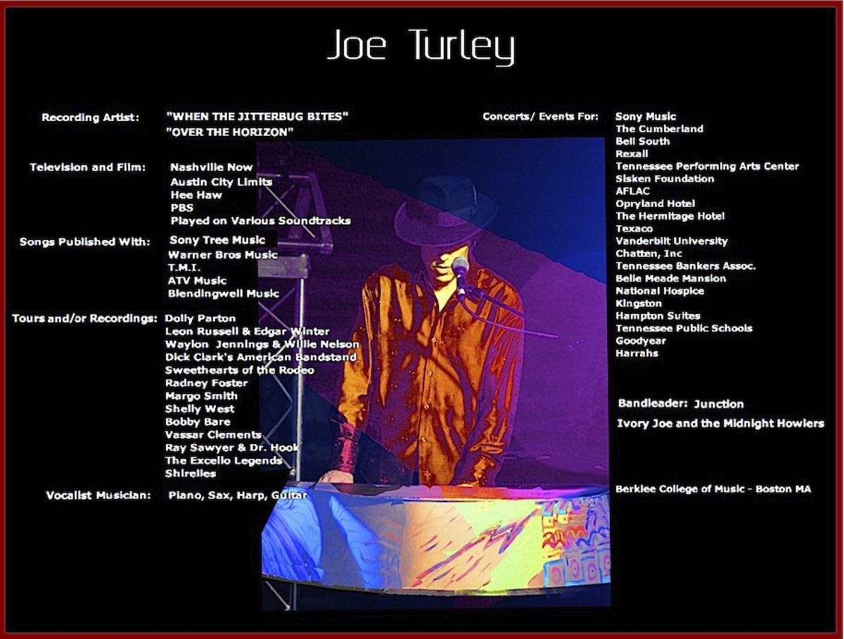 Joe Turley Profile 2016